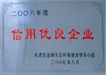 信用優(yōu)良企業(yè)-佳宏