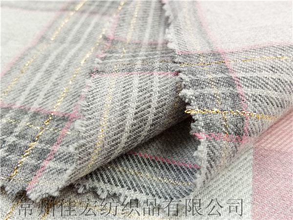 色織金絲法蘭絨