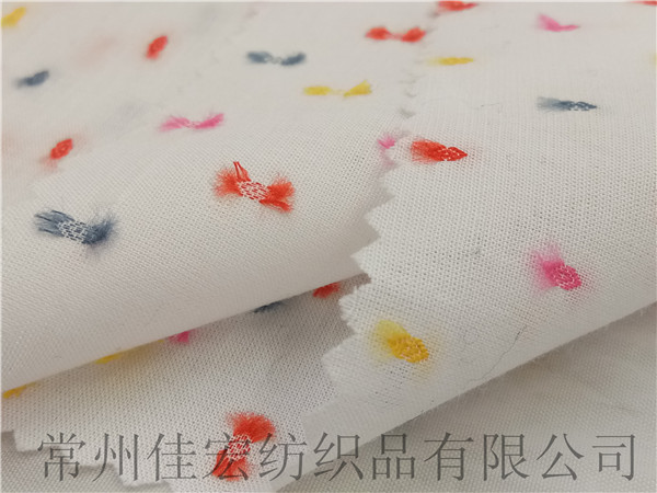 色織剪花大提花面料