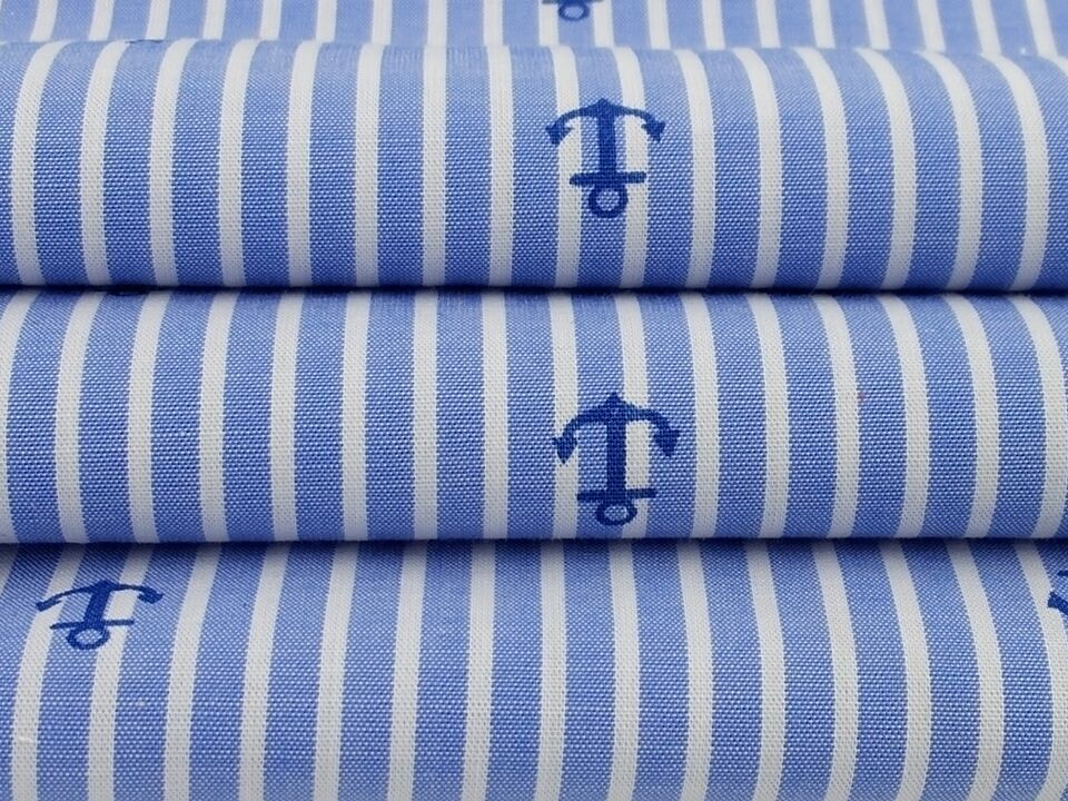 ZARA品牌面料國內(nèi)采購印花條子布，佳宏紡織的產(chǎn)品讓他們放心