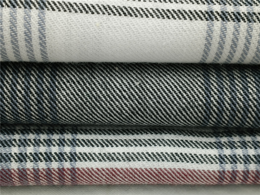斜紋襯衫面料,斜紋法蘭絨面料